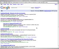 Google results